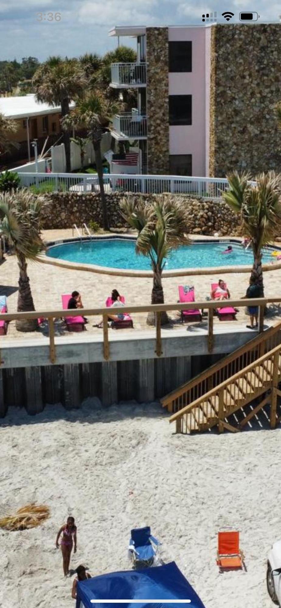 Flamingo Inn Beachfront - Daytona Beach Exteriör bild